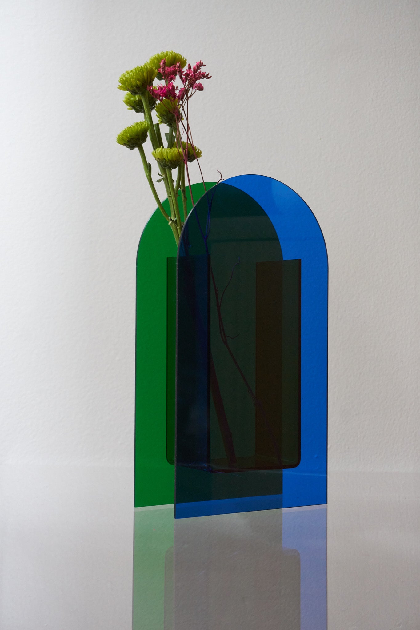 Vibrant Acrylic Vase
