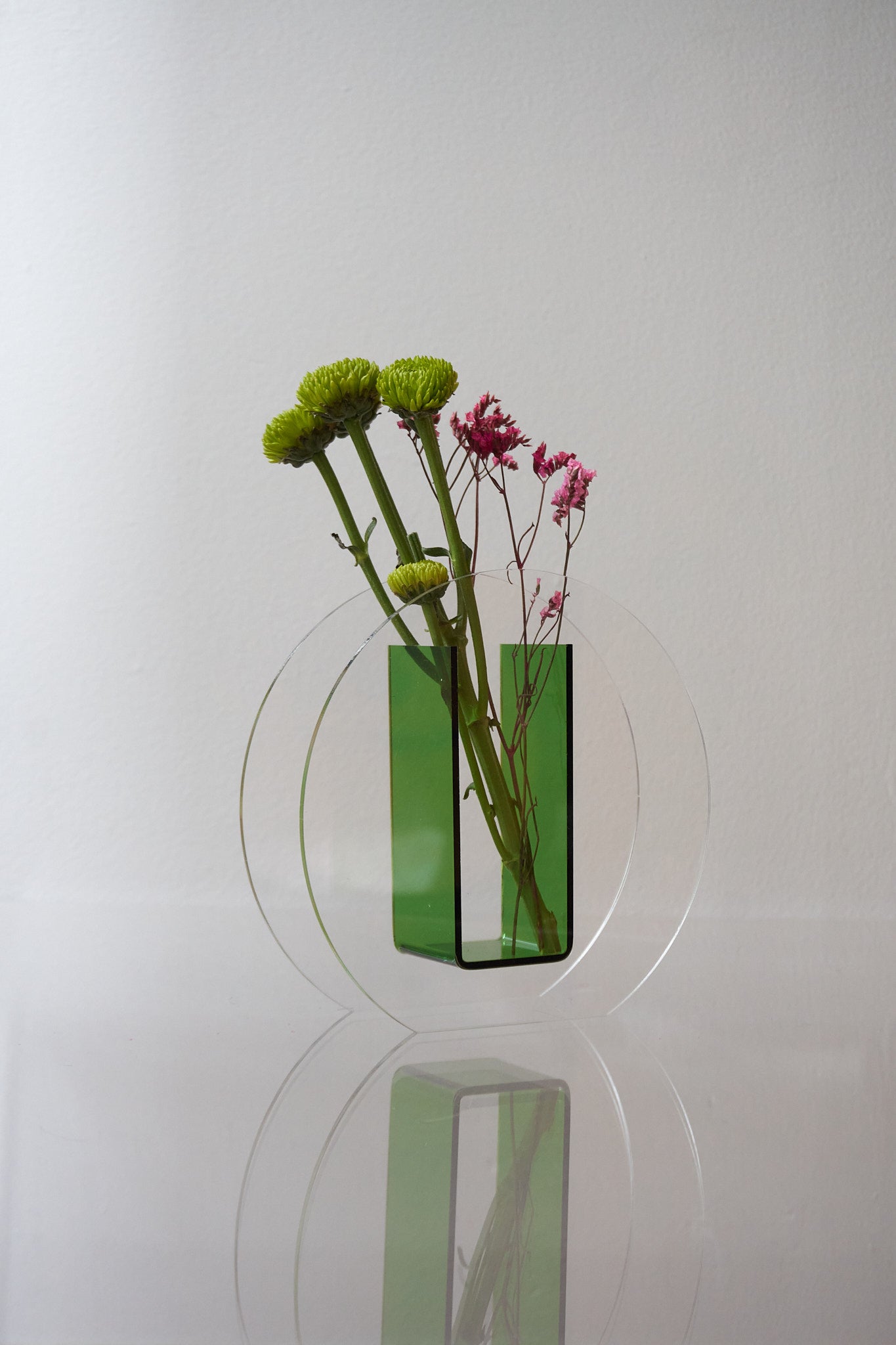 Vibrant Acrylic Vase