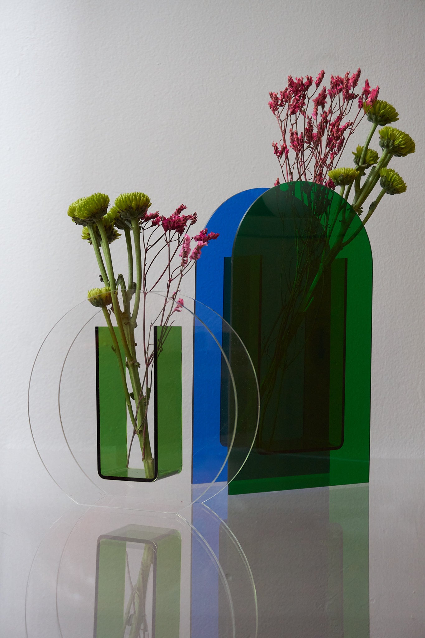 Vibrant Acrylic Vase